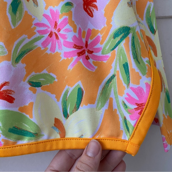 CROWN & IVY • Tropical Floral Print Athletic Skort Size XS - Picture 10 of 14